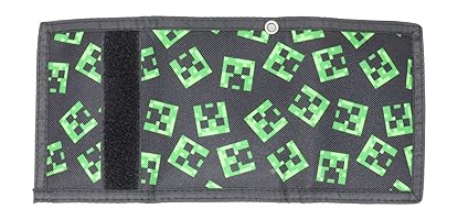 2個　財布 マインクラフト クリーパー 長財布 大容量 クリボン袋付【残3のみ】 2個 財布 マインクラフト クリーパー 長財布 大容量 クリボン袋